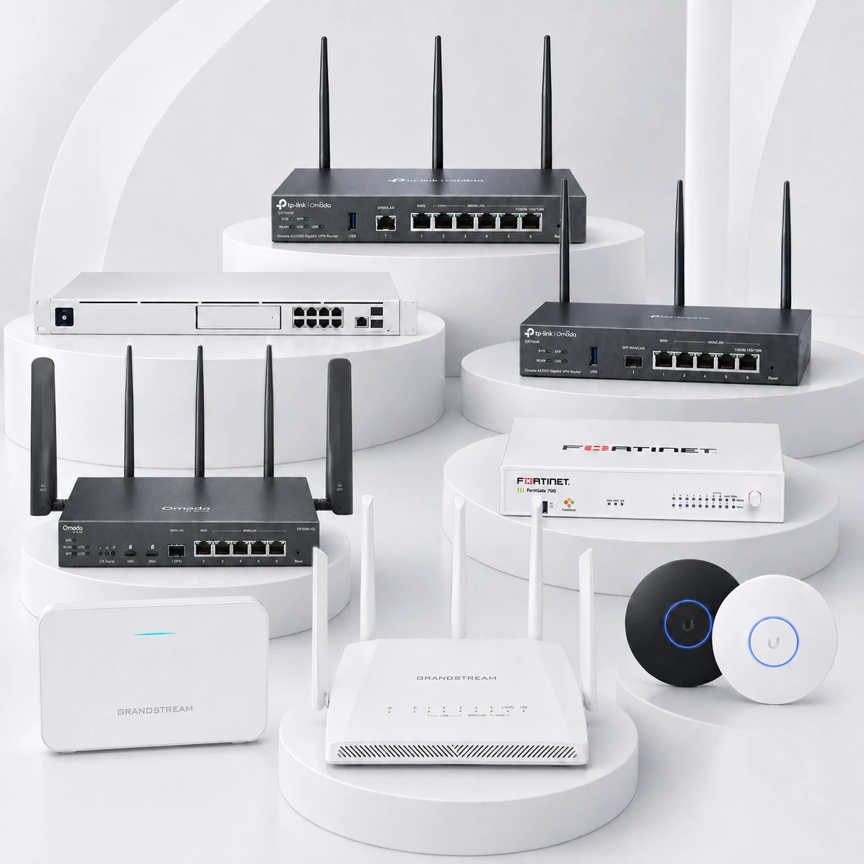 Business internet routers, firewalls and Wi-Fi network hardware